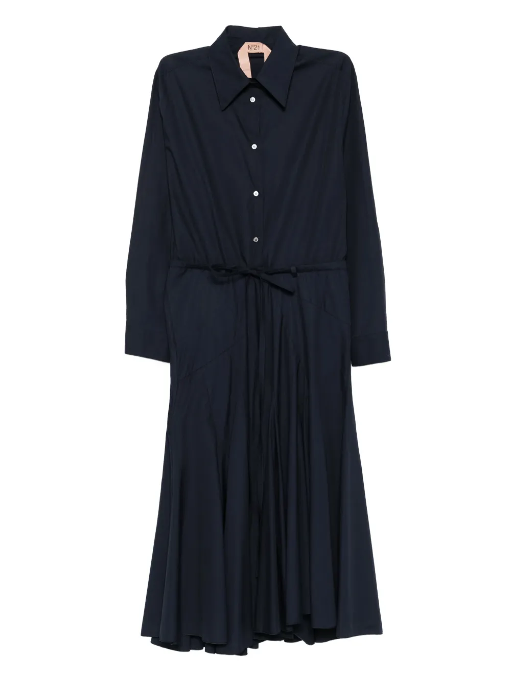 Расклешенное платье миди на пуговицах Nº21, синий
Расклешенное платье миди на пуговицах Nº21, синий
