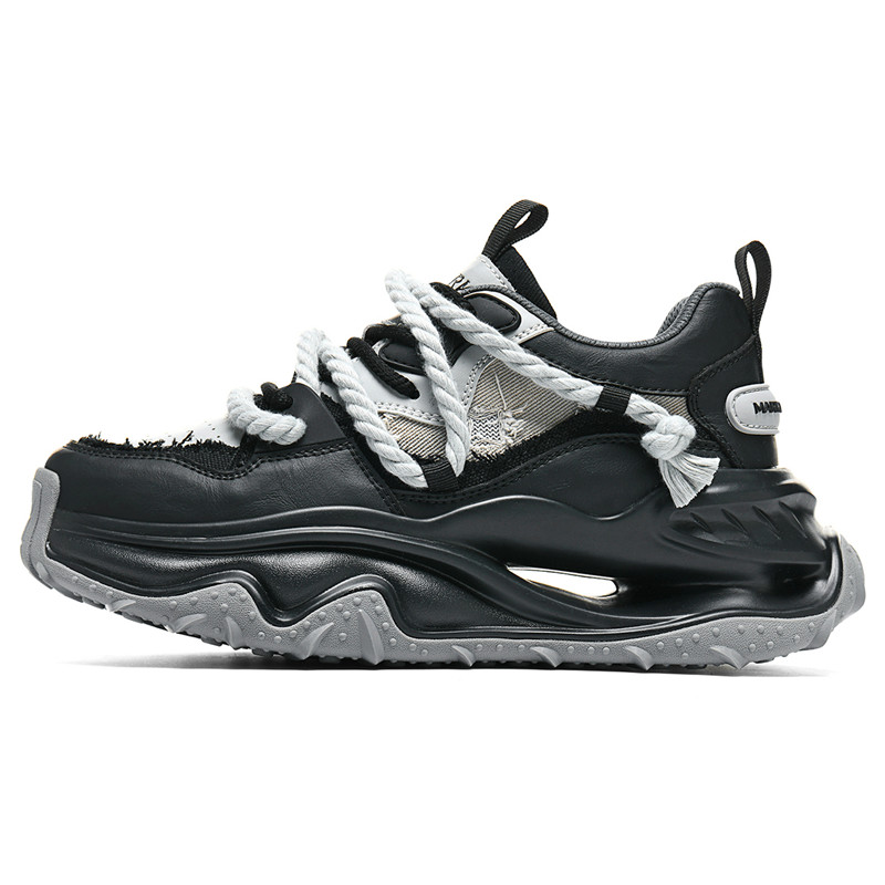 FAIRWHALE Серые черные мужские противоскользящие износостойкие низкие массивные кроссовки, цвет Gray Black
FAIRWHALE Серые черные мужские противоскользящие износостойкие низкие массивные кроссовки, цвет Gray Black