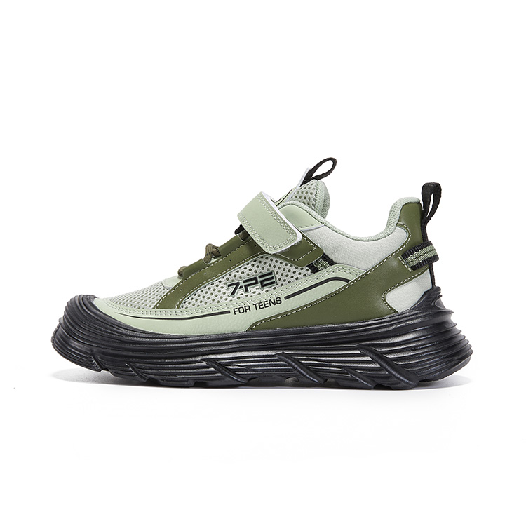 7 ПЭ Нескользящие, амортизирующие, износостойкие, дышащие, низкие детские кроссовки для повседневной носки 7-PE, черный/зеленый
7 ПЭ Нескользящие, амортизирующие, износостойкие, дышащие, низкие детские кроссовки для повседневной носки 7-PE, черный/зеленый