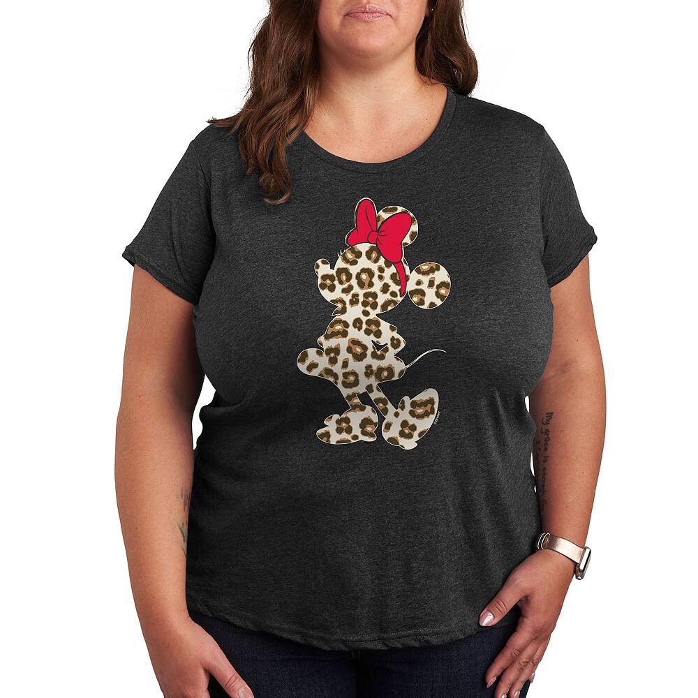 Футболка Disney's Minnie Mouse Plus с леопардовым принтом, цвет Heather Charcoal
Футболка Disney's Minnie Mouse Plus с леопардовым принтом, цвет Heather Charcoal