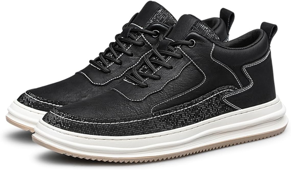 Туфли, увеличивающие рост, кожаные модные туфли на шнуровке, легкие деловые туфли, дышащие удобные прогулочные туфли для мужчин Ygceeia, черный
Туфли, увеличивающие рост, кожаные модные туфли на шнуровке, легкие деловые туфли, дышащие удобные прогулочные туфли для мужчин Ygceeia, черный