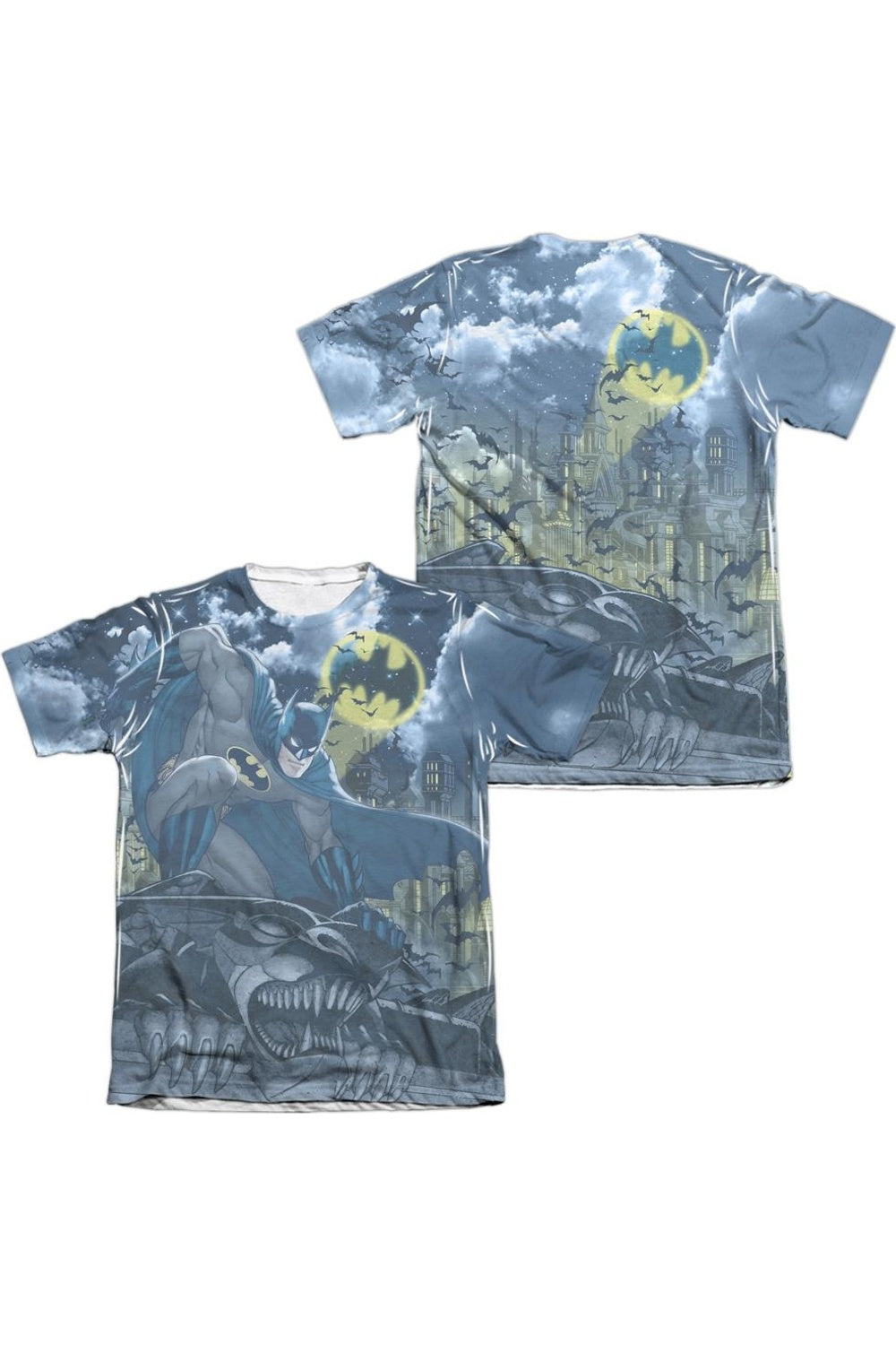 Футболка с коротким рукавом Batman Gotham Gargoyle (принт спереди/сзади) для взрослых 65/35 поли/хлопок Gildan, белый
Футболка с коротким рукавом Batman Gotham Gargoyle (принт спереди/сзади) для взрослых 65/35 поли/хлопок Gildan, белый