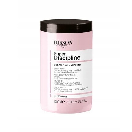 Маска против вьющихся волос с кокосовым маслом и аргинином 1000мл Диксон Dikson
Маска против вьющихся волос с кокосовым маслом и аргинином 1000мл Диксон Dikson