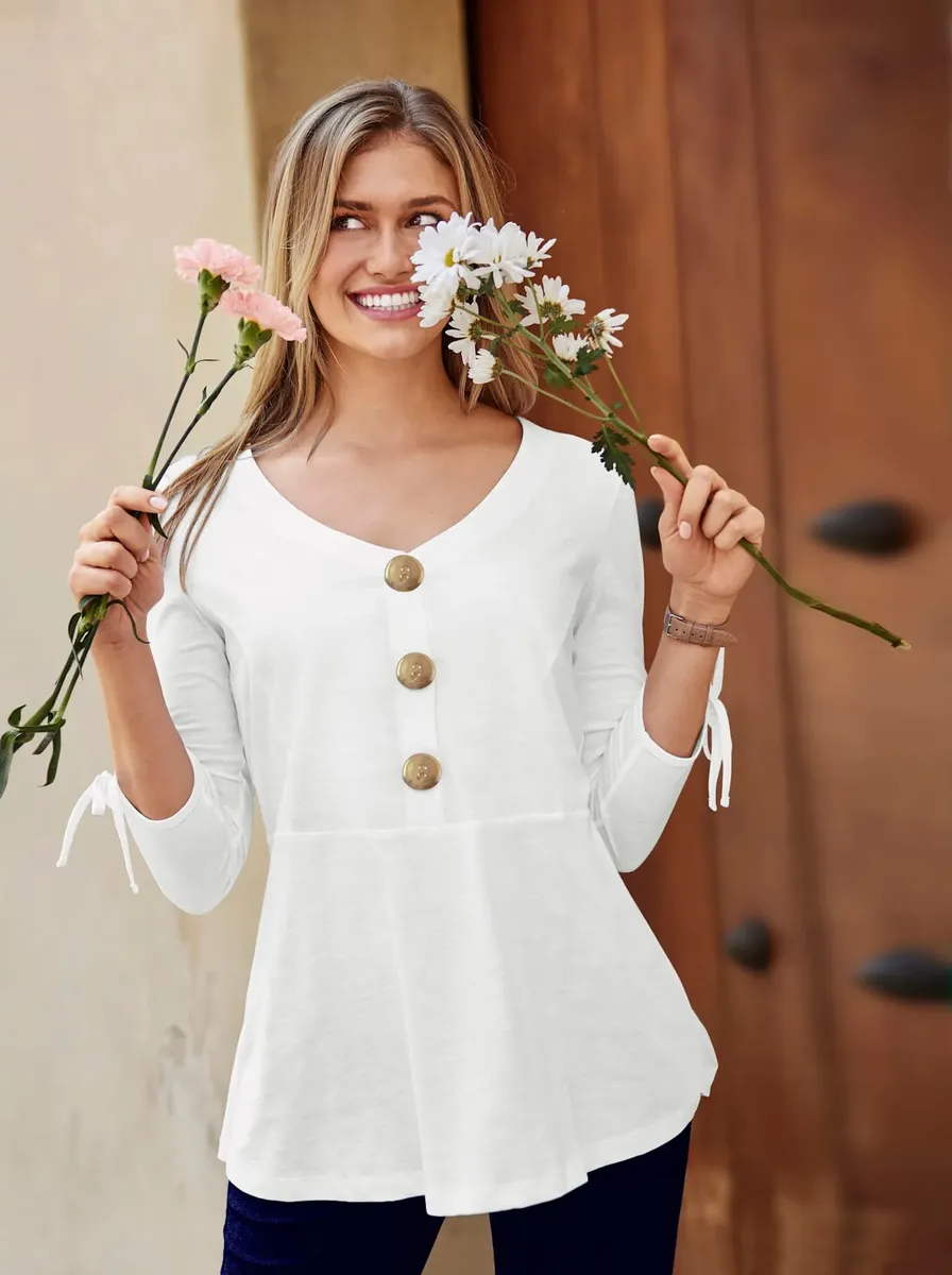 Рубашка Inspirations с рукавом 3/4 "Рубашка" Inspirationen, белый
Рубашка Inspirations с рукавом 3/4 "Рубашка" Inspirationen, белый