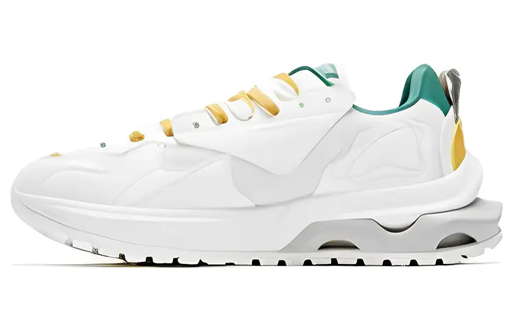 Мужские кроссовки Lifestyle с низким верхом, белый/желтый Qiaodan
Мужские кроссовки Lifestyle с низким верхом, белый/желтый Qiaodan