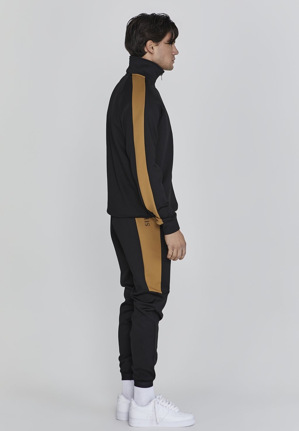 Свитер на молнии Track SIKSILK, черный
Свитер на молнии Track SIKSILK, черный