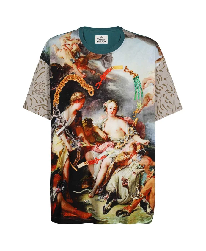 Хлопковая футболка с длинным принтом Vivienne Westwood, мультиколор, Коричневый, Хлопковая футболка с длинным принтом Vivienne Westwood, мультиколор
Хлопковая футболка с длинным принтом Vivienne Westwood, мультиколор, Коричневый, Хлопковая футболка с длинным принтом Vivienne Westwood, мультиколор