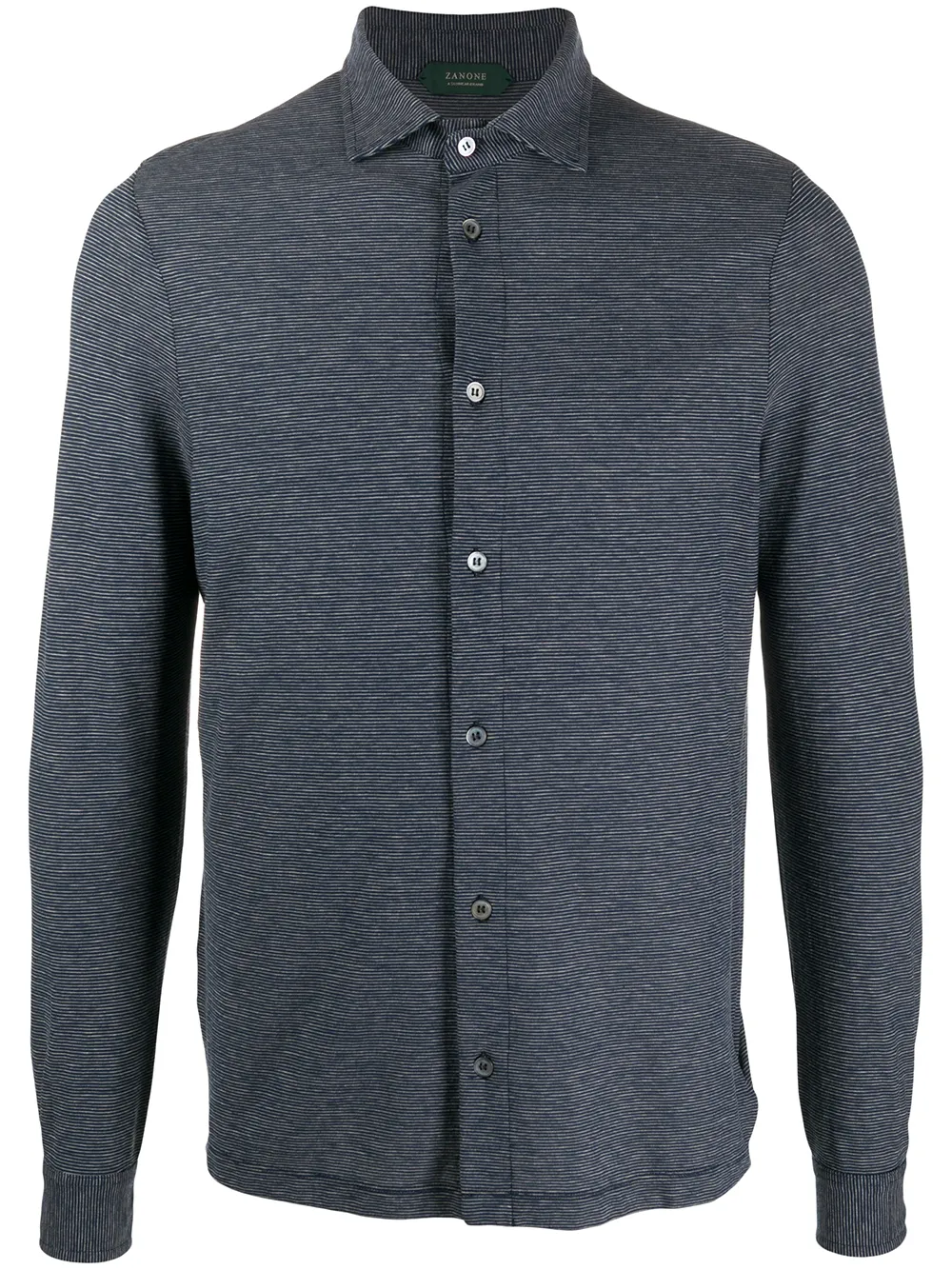 Полосатая рубашка с длинными рукавами Zanone, синий
Полосатая рубашка с длинными рукавами Zanone, синий