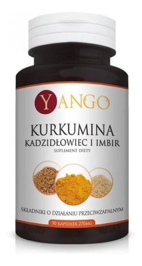 Yango, Куркумин, Ладан и Имбирь, 90 капсул
Yango, Куркумин, Ладан и Имбирь, 90 капсул