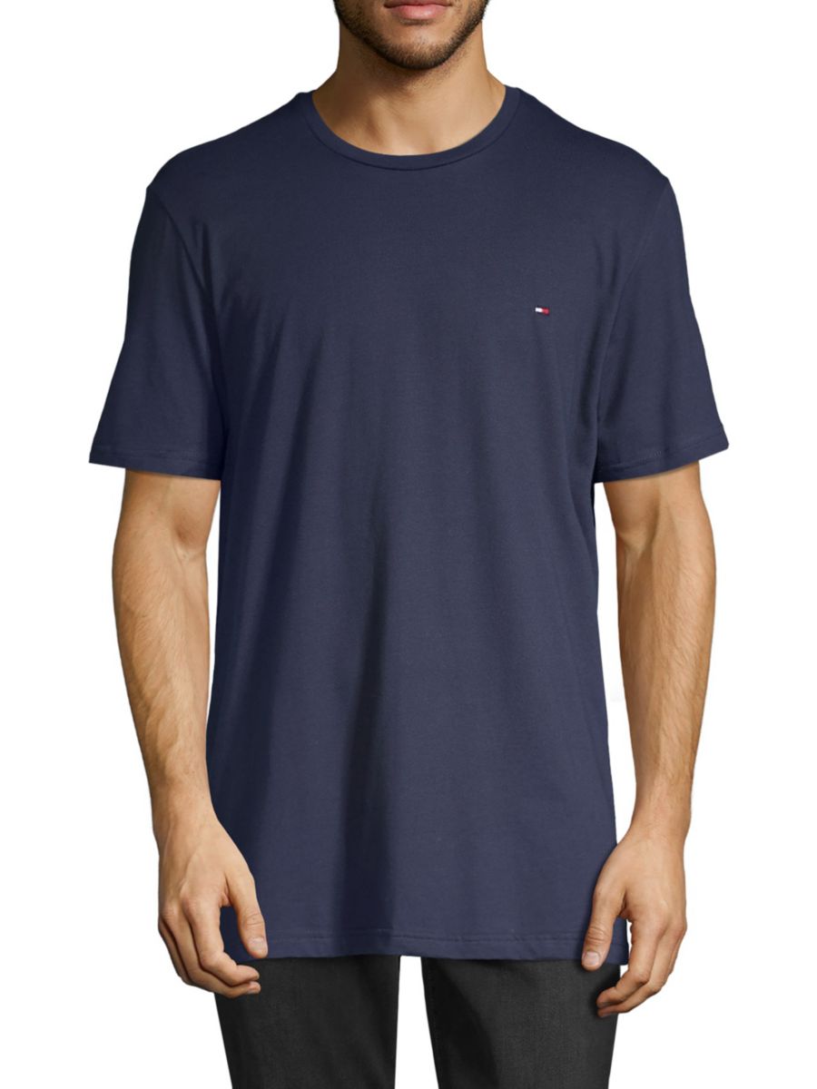 Футболка с логотипом Tommy Hilfiger, цвет Dark Navy 
Футболка с логотипом Tommy Hilfiger, цвет Dark Navy