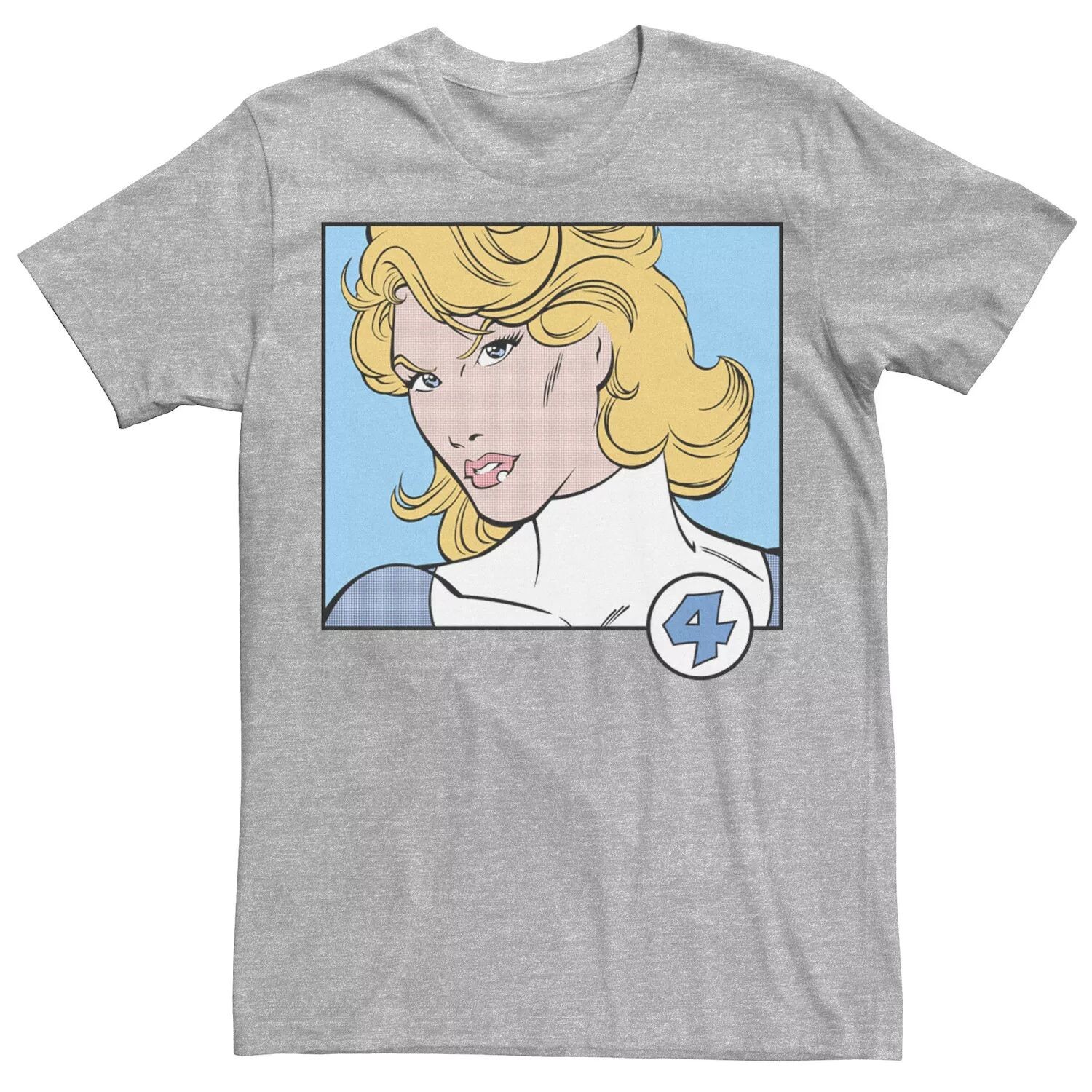 Мужская футболка-невидимка с изображением комиксов Marvel «Фантастическая четверка» и портретом Licensed Character
Мужская футболка-невидимка с изображением комиксов Marvel «Фантастическая четверка» и портретом Licensed Character