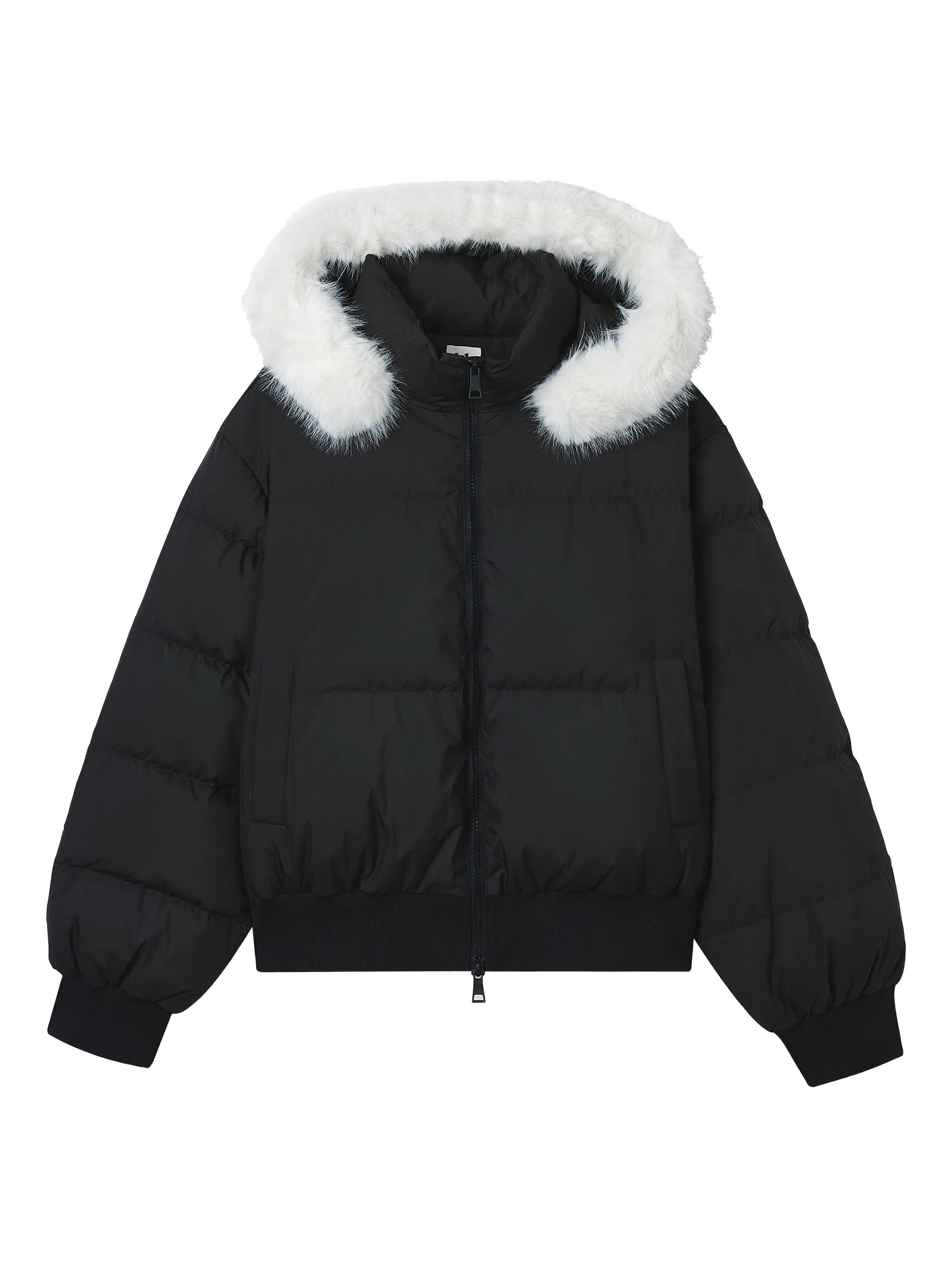 Пуховик с капюшоном B+Ab, черный
Пуховик с капюшоном B+Ab, черный