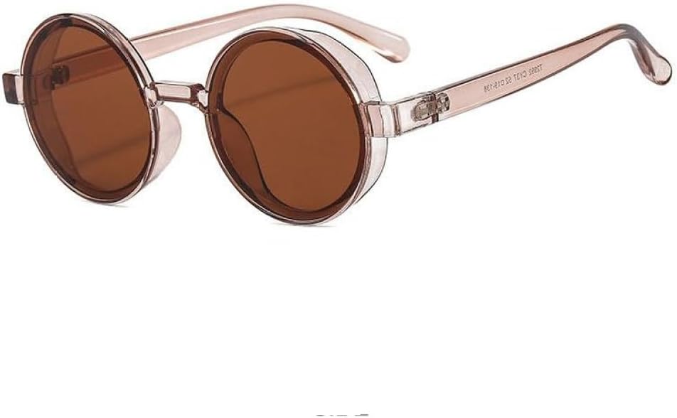 Модные круглые солнцезащитные очки для женщин, ретро-солнцезащитные очки для мужчин, винтажные очки с защитой от УФ-излучения UV400, очки для отдыха на природе и пляже MTZJH, Tea
Модные круглые солнцезащитные очки для женщин, ретро-солнцезащитные очки для мужчин, винтажные очки с защитой от УФ-излучения UV400, очки для отдыха на природе и пляже MTZJH, Tea