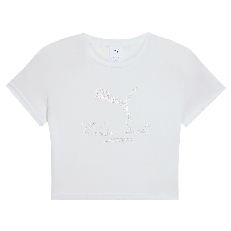 Футболка Puma x LaQuan Smith Baby Tee 'Puma White', белый
Футболка Puma x LaQuan Smith Baby Tee 'Puma White', белый