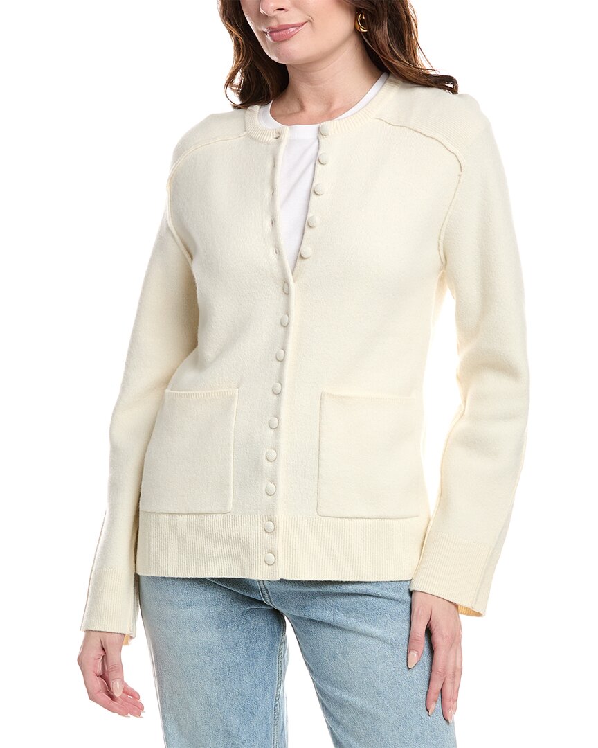 Rag & bone Бриджит Кардиган из шерстяной смеси, белый
Rag & bone Бриджит Кардиган из шерстяной смеси, белый