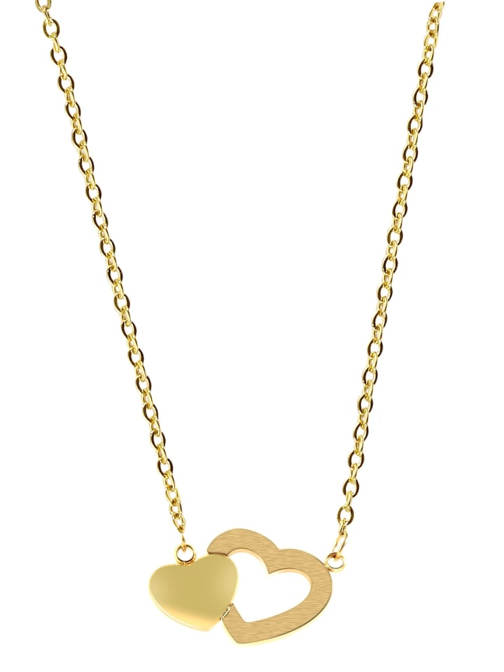 Adeliás Женское колье из нержавеющей стали, 45 см, золотое
Adeliás Женское колье из нержавеющей стали, 45 см, золотое