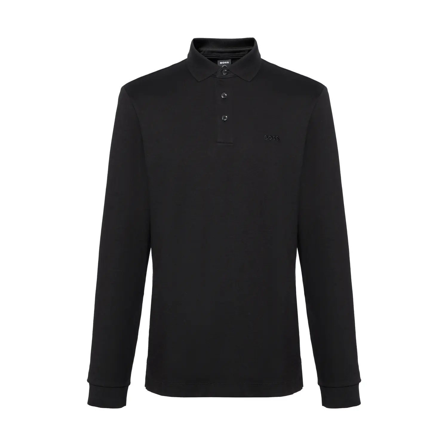 Босс поло с длинными рукавами HUGO BOSS, черный
Босс поло с длинными рукавами HUGO BOSS, черный