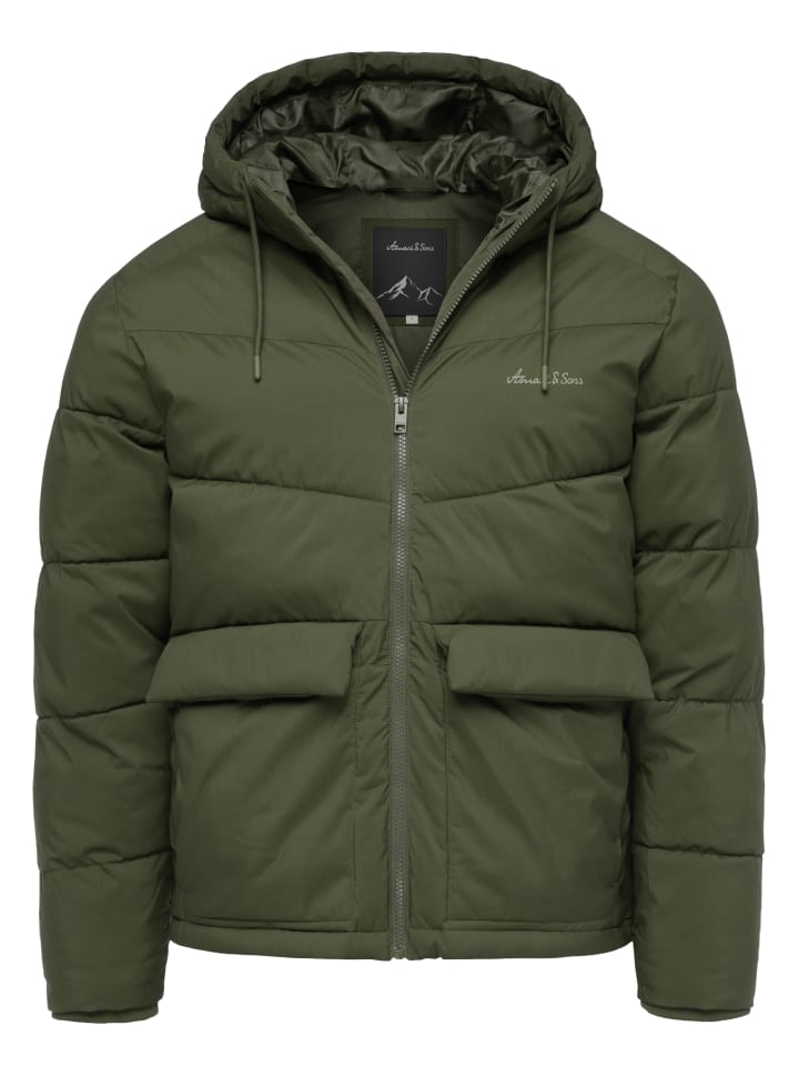 Зимняя куртка VALLEJO оливкового цвета Amaci&Sons
Зимняя куртка VALLEJO оливкового цвета Amaci&Sons