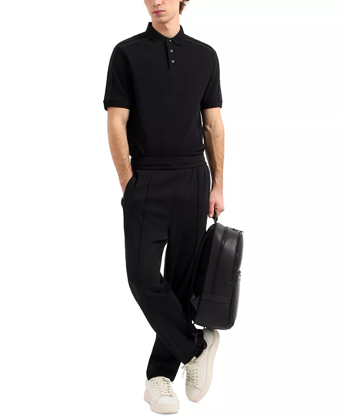 Мужские джоггеры Racking Stripe A|X Armani Exchange, черный 
Мужские джоггеры Racking Stripe A|X Armani Exchange, черный