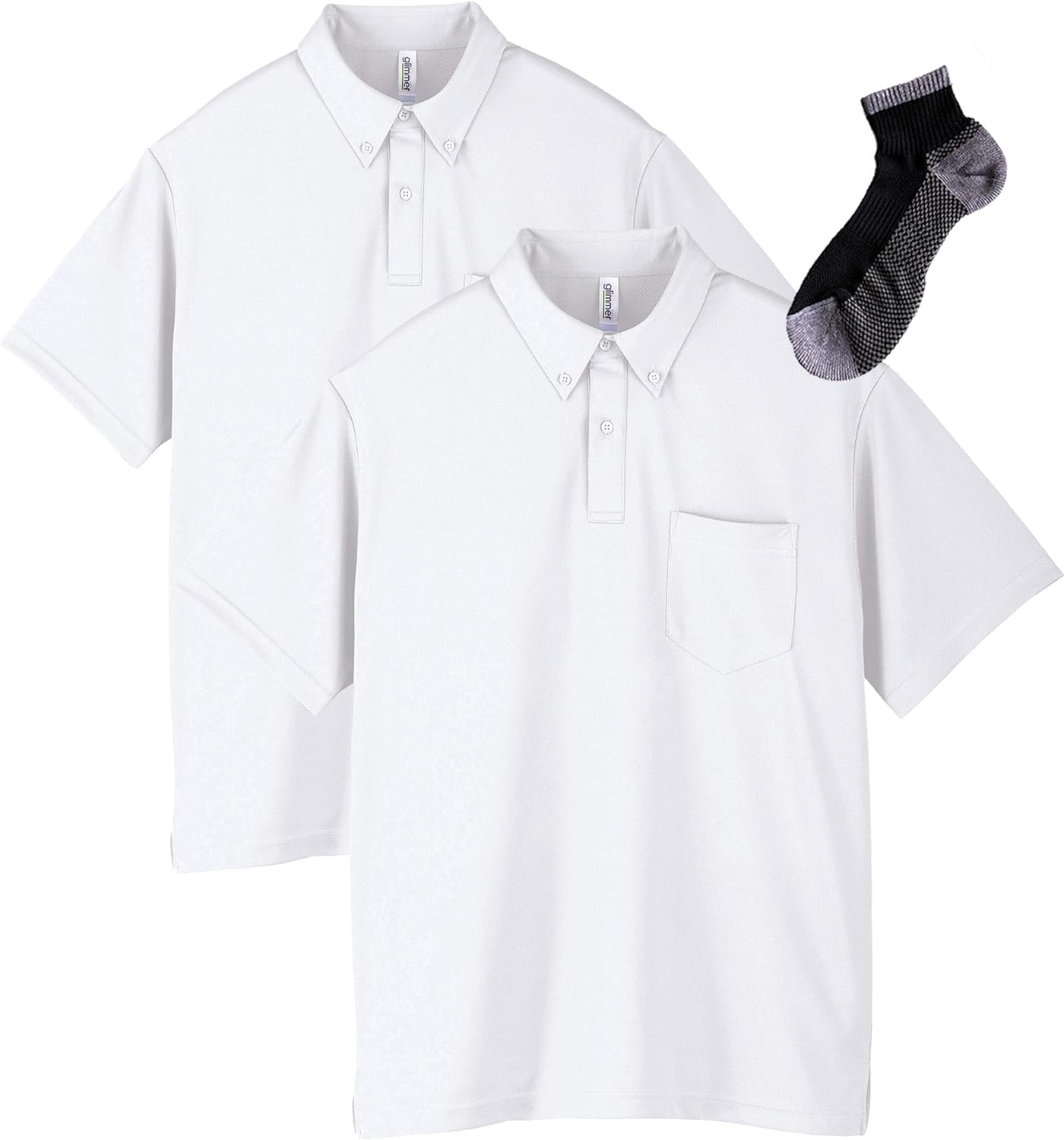 Футболка-поло Glimmer 00331-ABP с коротким рукавом, плотность ткани 4,4 унции, на пуговицах, с карманом, белый
Футболка-поло Glimmer 00331-ABP с коротким рукавом, плотность ткани 4,4 унции, на пуговицах, с карманом, белый