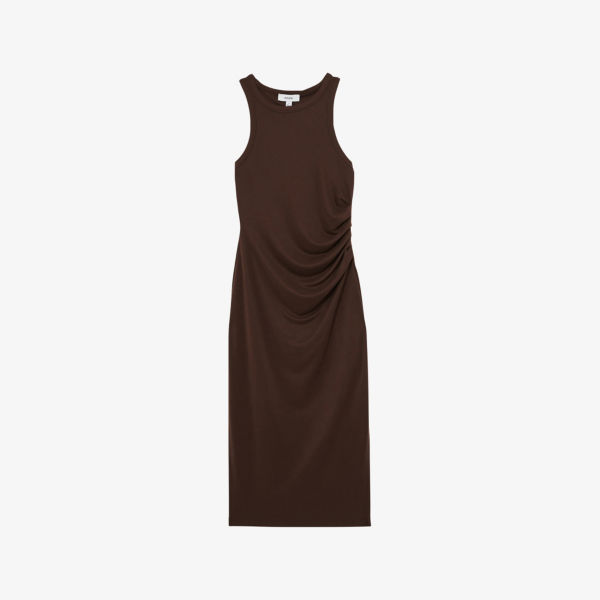 Платье миди Reiss Lola с присборенной спиной из эластичного джерси, коричневый
Платье миди Reiss Lola с присборенной спиной из эластичного джерси, коричневый