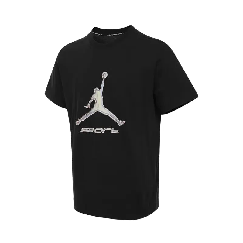 Спортивная мужская футболка Dri FIT Jordan, черный
Спортивная мужская футболка Dri FIT Jordan, черный