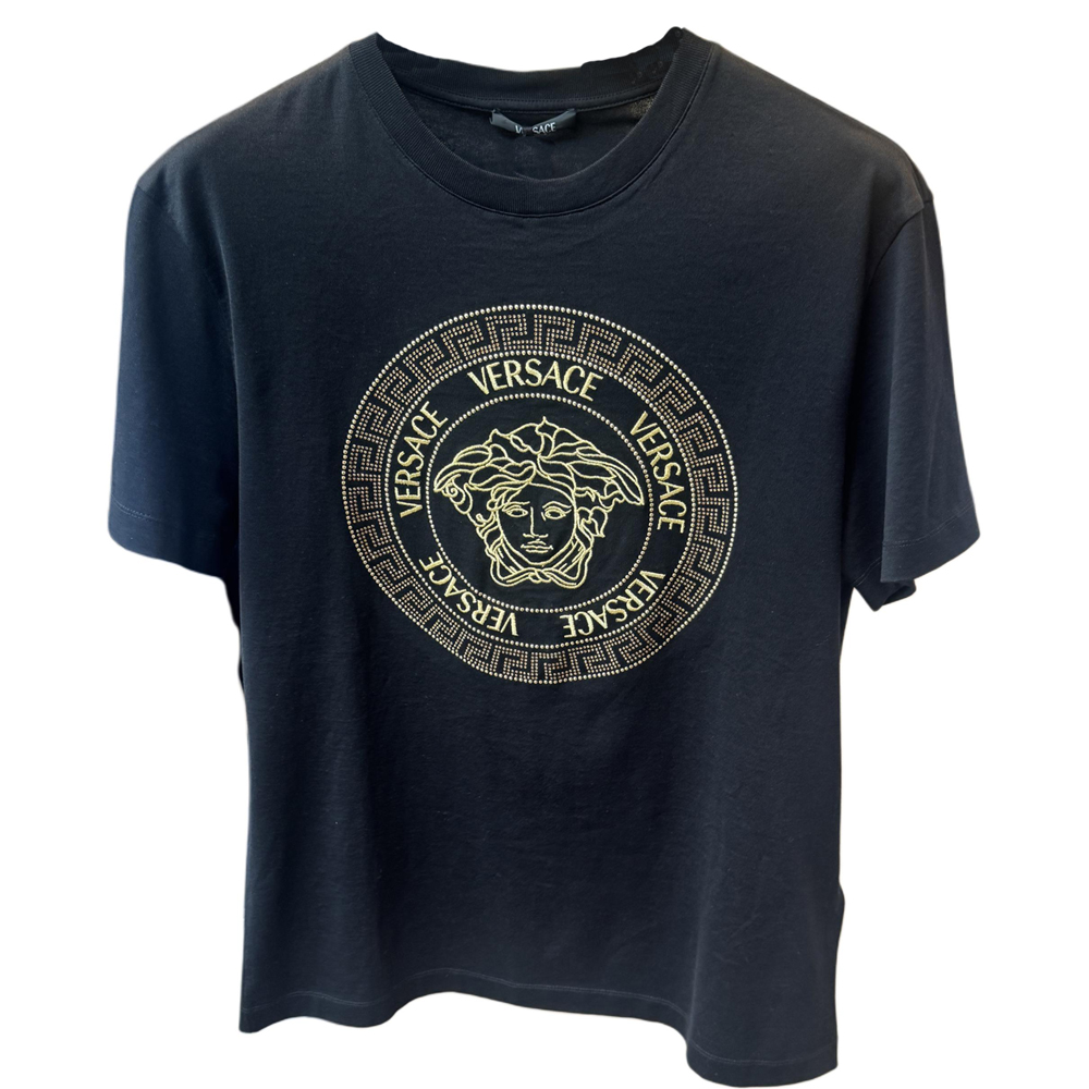 VERSACE Футболка SS24 мужская черная, Черный, VERSACE Футболка SS24 мужская черная
VERSACE Футболка SS24 мужская черная, Черный, VERSACE Футболка SS24 мужская черная