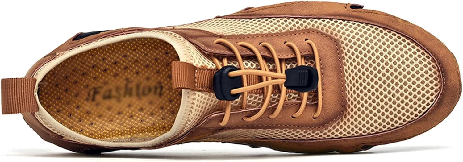 Классические мужские замшевые сандалии с сеткой, шнуровкой и нескользящей подошвой, удобные мокасины на липучке, модные повседневные плоские туфли на открытом воздухе, дышащие кеды-мокасины Чукка KCTRFSJ, коричневый
Классические мужские замшевые сандалии с сеткой, шнуровкой и нескользящей подошвой, удобные мокасины на липучке, модные повседневные плоские туфли на открытом воздухе, дышащие кеды-мокасины Чукка KCTRFSJ, коричневый