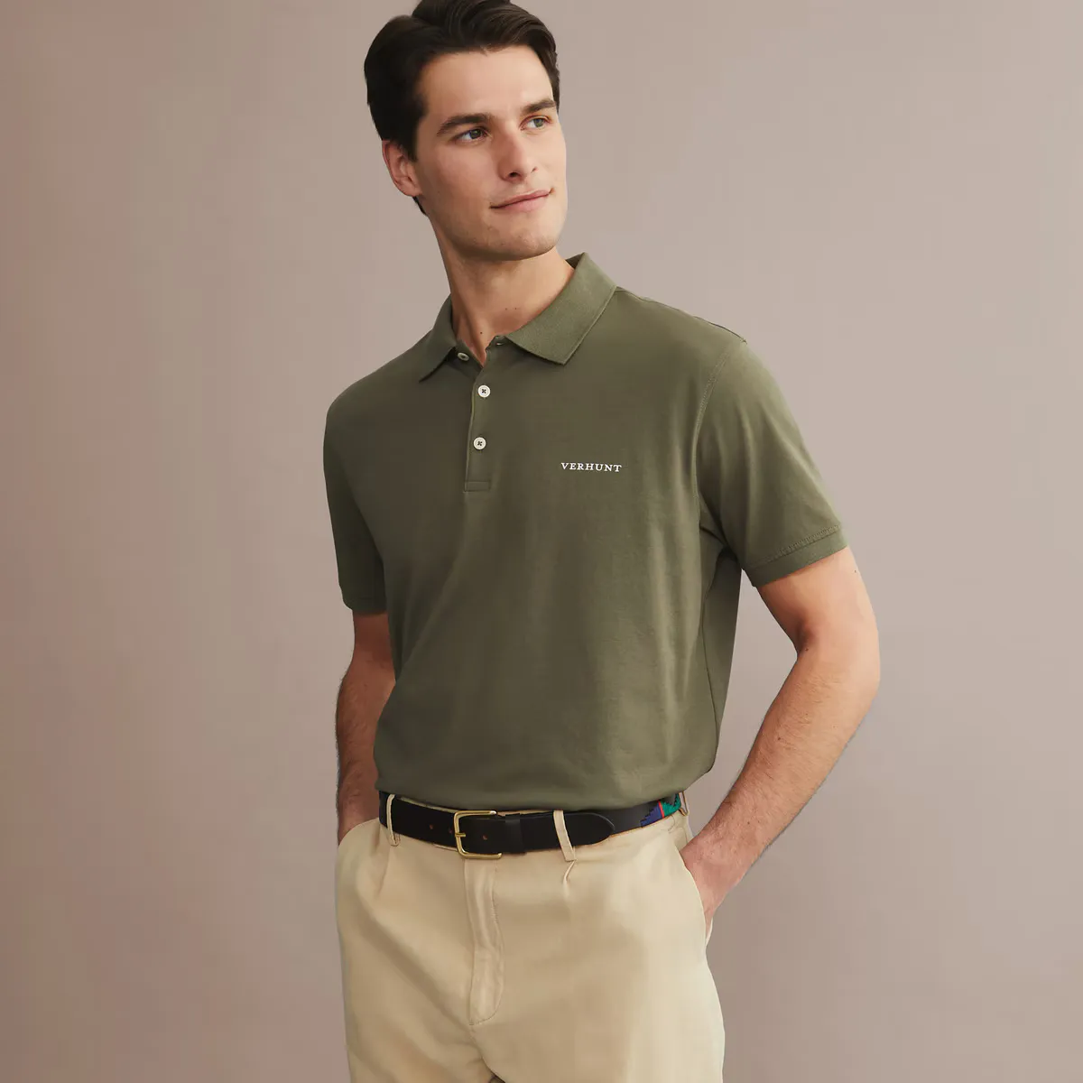 Мужская техническая рубашка-поло Verhunt, зеленый
Мужская техническая рубашка-поло Verhunt, зеленый