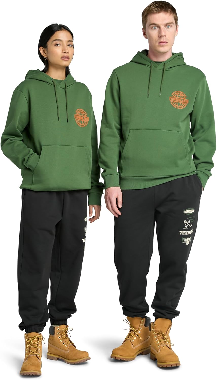 Толстовка Timberland Men's Made for Working Graphic, Black Forest Green
Толстовка Timberland Men's Made for Working Graphic, Black Forest Green