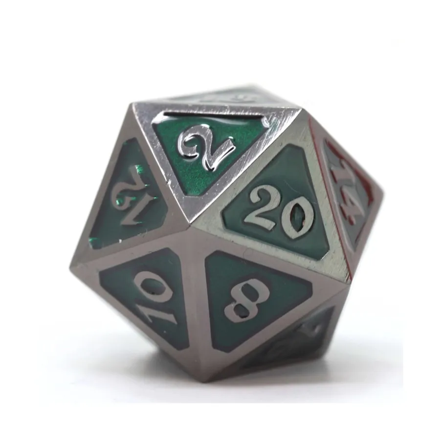 d20 - Мифический зловещий изумруд, Dire d20's & Single Dice
d20 - Мифический зловещий изумруд, Dire d20's & Single Dice