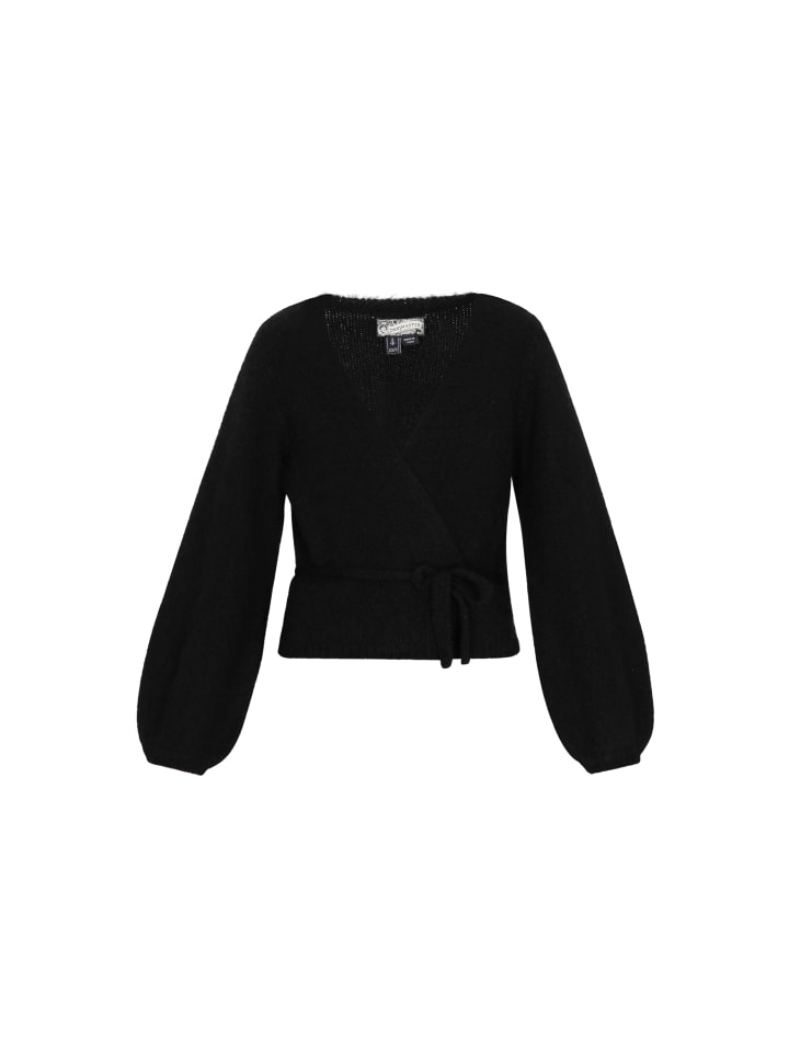 DreiMaster Женский кардиган черного цвета
DreiMaster Женский кардиган черного цвета