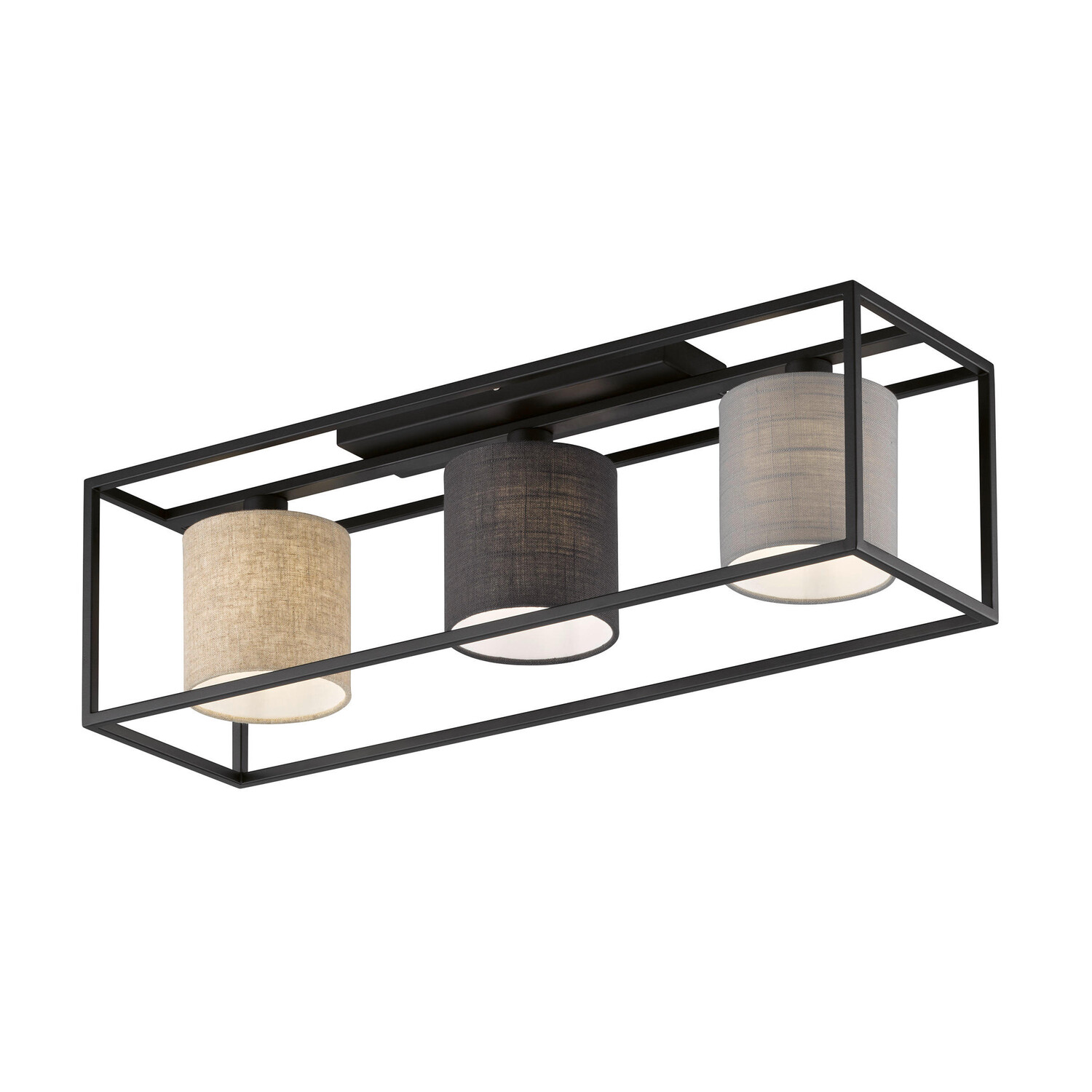 Потолочный светильник Fischer & Honsel, 70x20x25 см, серый/светло-серый/песочный
Потолочный светильник Fischer & Honsel, 70x20x25 см, серый/светло-серый/песочный