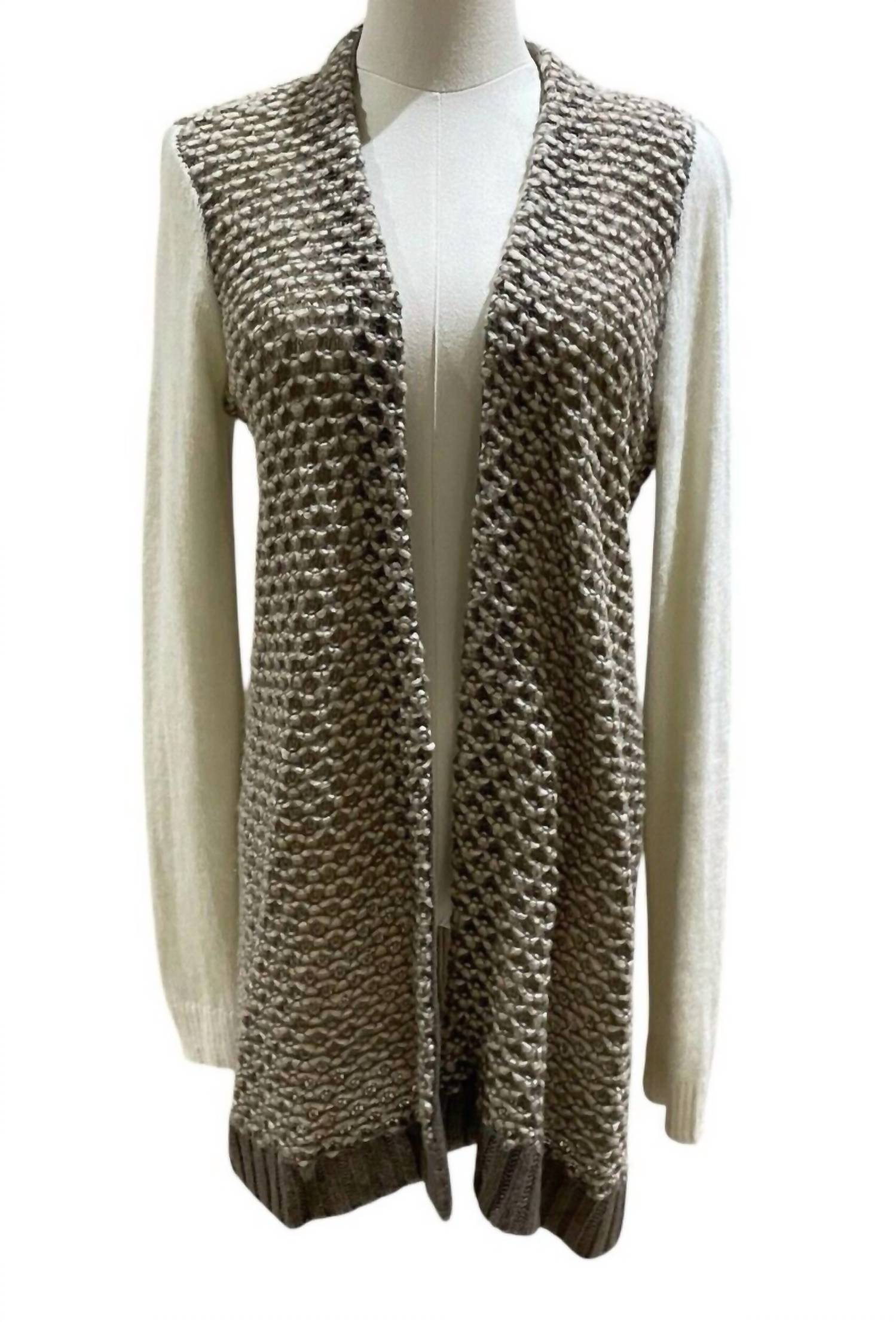 Женский шерстяной ангорский кардиган с открытым передом в разноцветном цвете Hinge, мультиколор
Женский шерстяной ангорский кардиган с открытым передом в разноцветном цвете Hinge, мультиколор