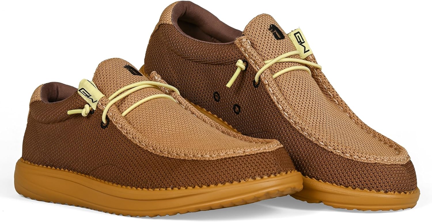 Мужские ботинки Gator Waders для кемпинга - дышащие лоферы без шнуровки - эластичные шнурки - сверхлегкая амортизация на весь день - удобная посадка, Coffee
Мужские ботинки Gator Waders для кемпинга - дышащие лоферы без шнуровки - эластичные шнурки - сверхлегкая амортизация на весь день - удобная посадка, Coffee