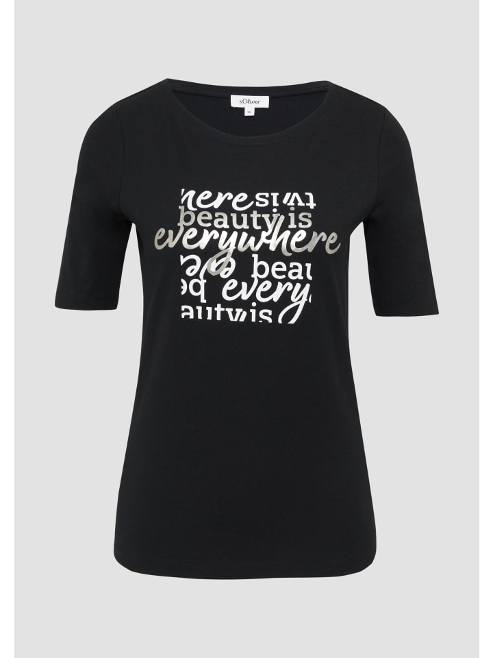 s.Oliver Футболка цвета 99D0_черный
s.Oliver Футболка цвета 99D0_черный