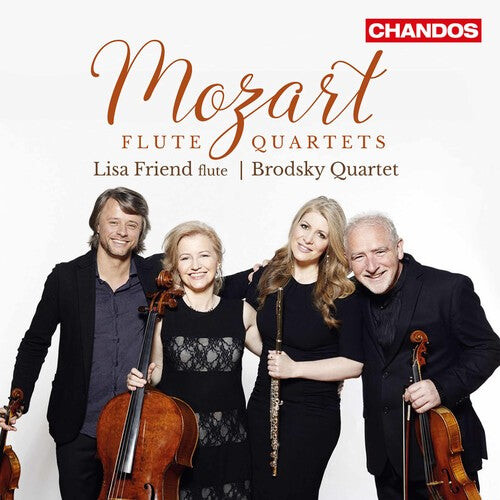 CD диск Mozart / Friend / Brodsky Quartet: Mozart: Flute Quartets
CD диск Mozart / Friend / Brodsky Quartet: Mozart: Flute Quartets