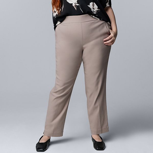 Plus size брюки люкс из твила Simply Vera Vera Wang, Leisure Khaki
Plus size брюки люкс из твила Simply Vera Vera Wang, Leisure Khaki