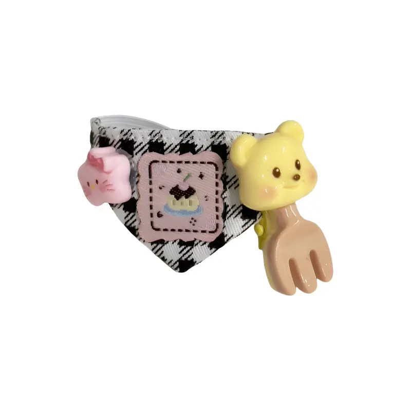 Совместимые с Labubu треугольные нагрудники с карманом для кукол KecoSweet, черный Drool Bibs
Совместимые с Labubu треугольные нагрудники с карманом для кукол KecoSweet, черный Drool Bibs