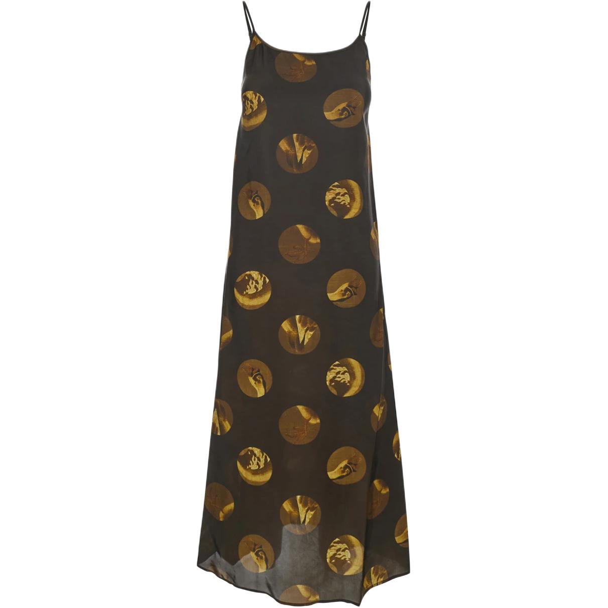 UMA WANG Коричневое платье-комбинация для женщин
UMA WANG Коричневое платье-комбинация для женщин