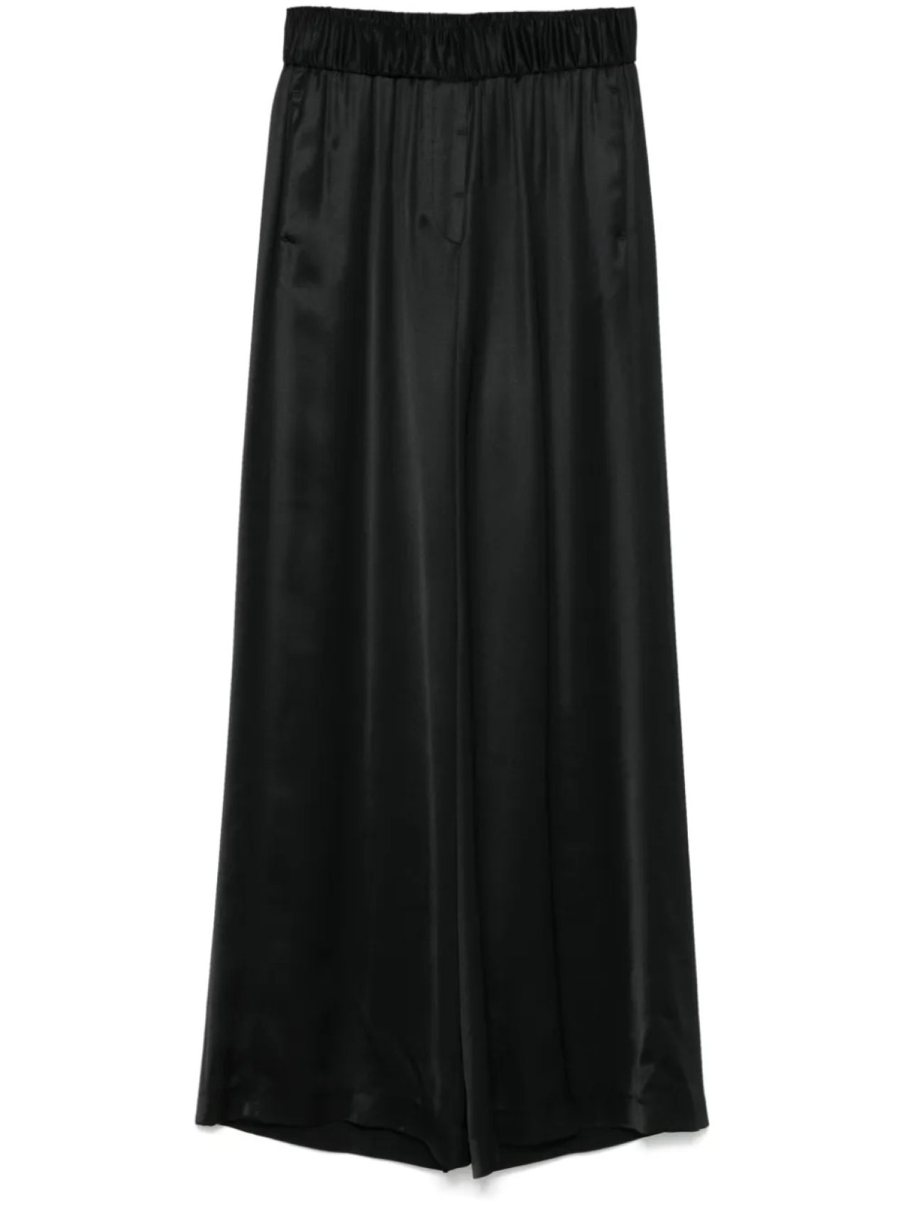 Атласные брюки палаццо Peserico, черный
Атласные брюки палаццо Peserico, черный
