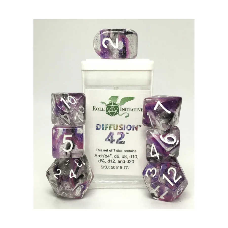 Многогранные игральные кости — 42, арочные d4 с белыми цифрами (7), Game Dice - Diffusion (Role 4 Initiative)
Многогранные игральные кости — 42, арочные d4 с белыми цифрами (7), Game Dice - Diffusion (Role 4 Initiative)
