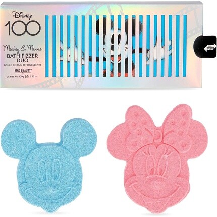 Disney 100 Years Of Wonder Bath Fizzers Duo, ограниченная серия, аромат Микки и Минни Маус с прекрасным ванильным ароматом — набор из 2 штук, Mad Beauty
Disney 100 Years Of Wonder Bath Fizzers Duo, ограниченная серия, аромат Микки и Минни Маус с прекрасным ванильным ароматом — набор из 2 штук, Mad Beauty