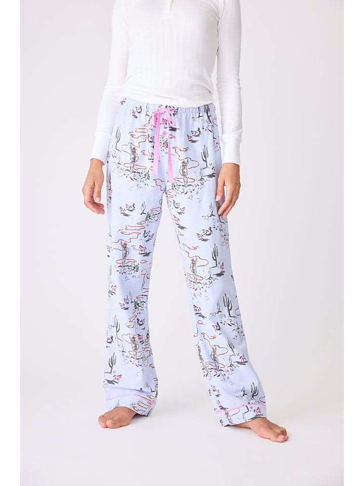 PJ Salvage Светло-голубые пижамные штаны
PJ Salvage Светло-голубые пижамные штаны