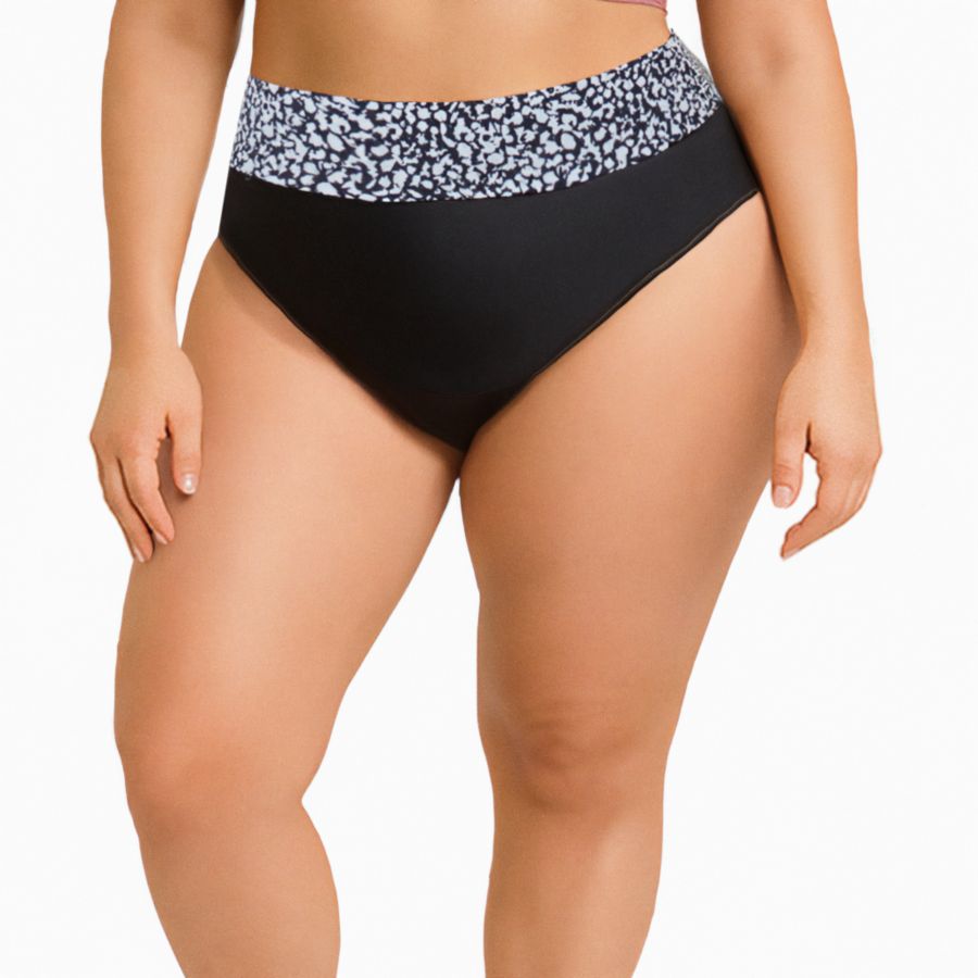 Женские трусики с высокой талией и присборенной талией Swimsuits for All, Black white abstract
Женские трусики с высокой талией и присборенной талией Swimsuits for All, Black white abstract