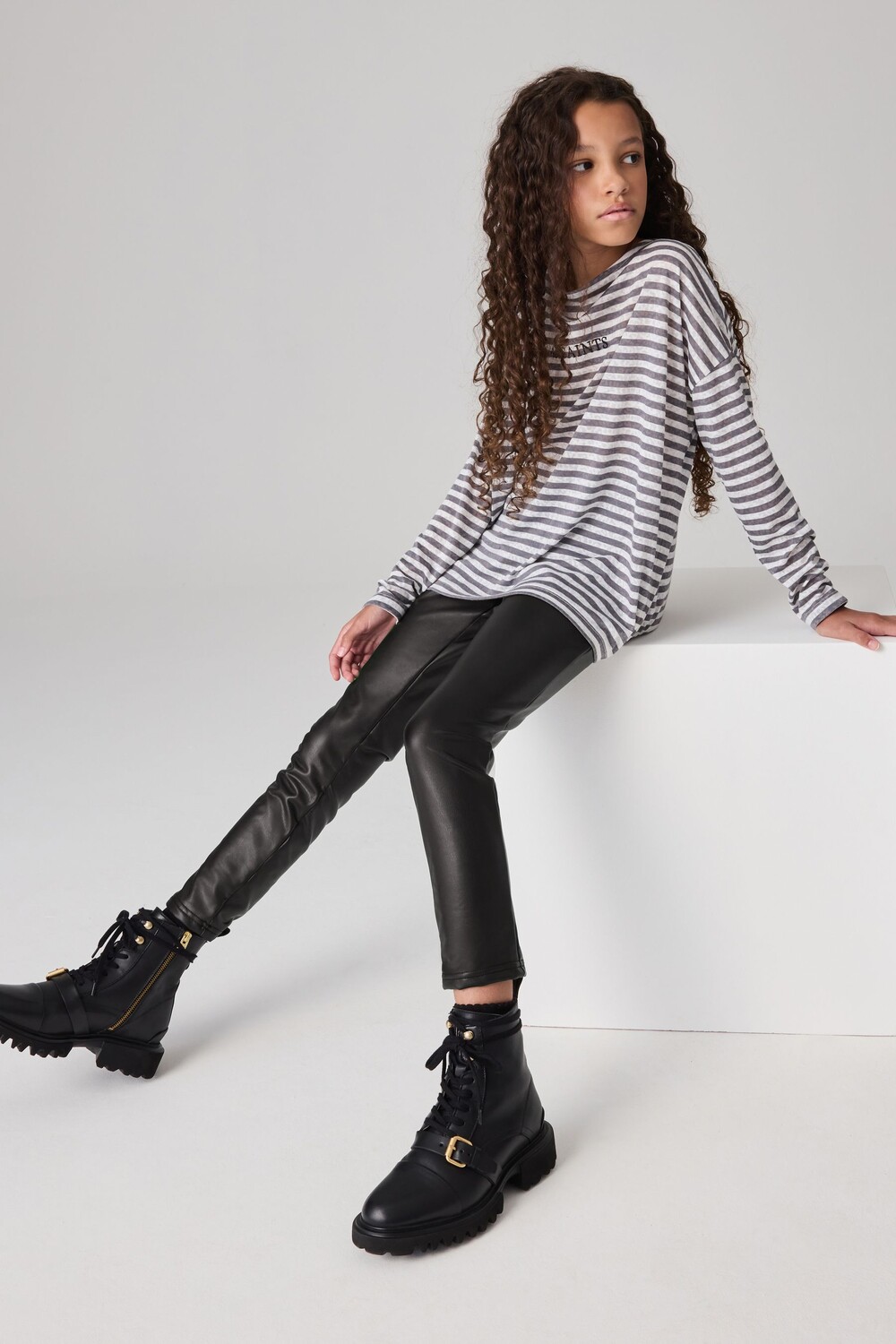 Леггинсы для девочек Cora pu Smallsaints, черный
Леггинсы для девочек Cora pu Smallsaints, черный