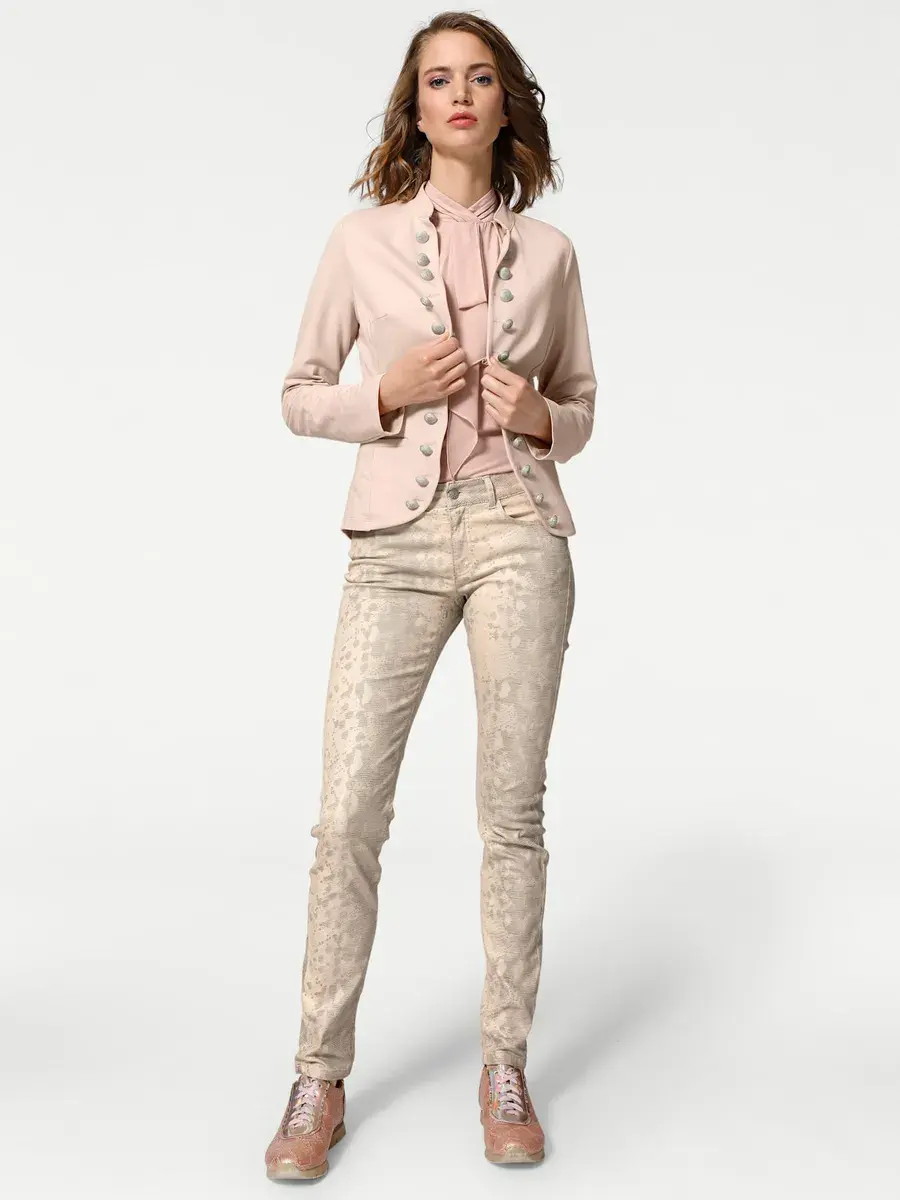 LINEA TESINI by Heine трикотажный блейзер "Джерси блейзер", цвет Puder
LINEA TESINI by Heine трикотажный блейзер "Джерси блейзер", цвет Puder