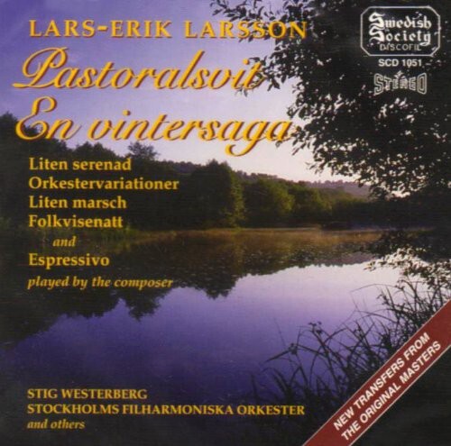 CD диск Larsson / Westerberg / Stockholm Po: Orchestral Works: Patoral Suite / Little Serenade
CD диск Larsson / Westerberg / Stockholm Po: Orchestral Works: Patoral Suite / Little Serenade