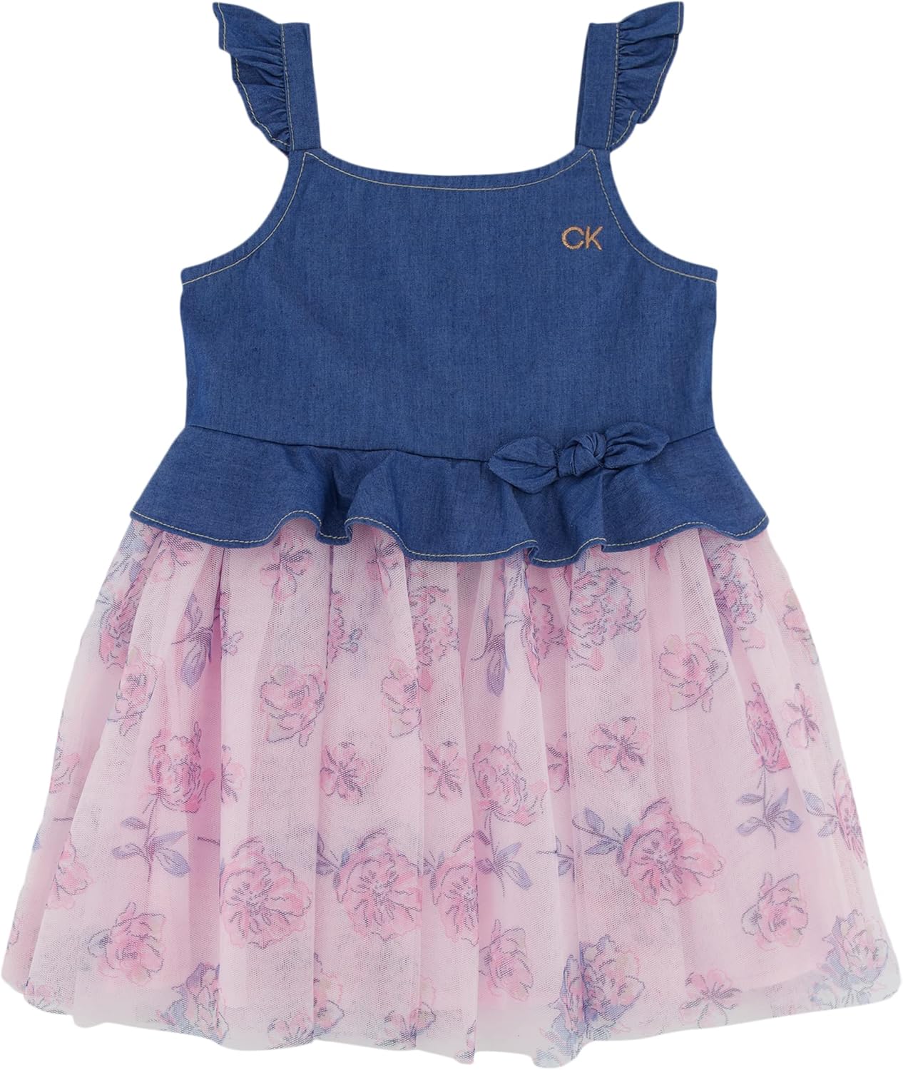 Платье Calvin Klein Baby Girls One Size, Medium Wash Denim
Платье Calvin Klein Baby Girls One Size, Medium Wash Denim