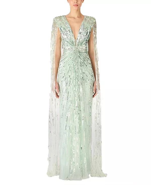 Платье c пайетками Jenny Packham Gold Rush, lagoon
Платье c пайетками Jenny Packham Gold Rush, lagoon